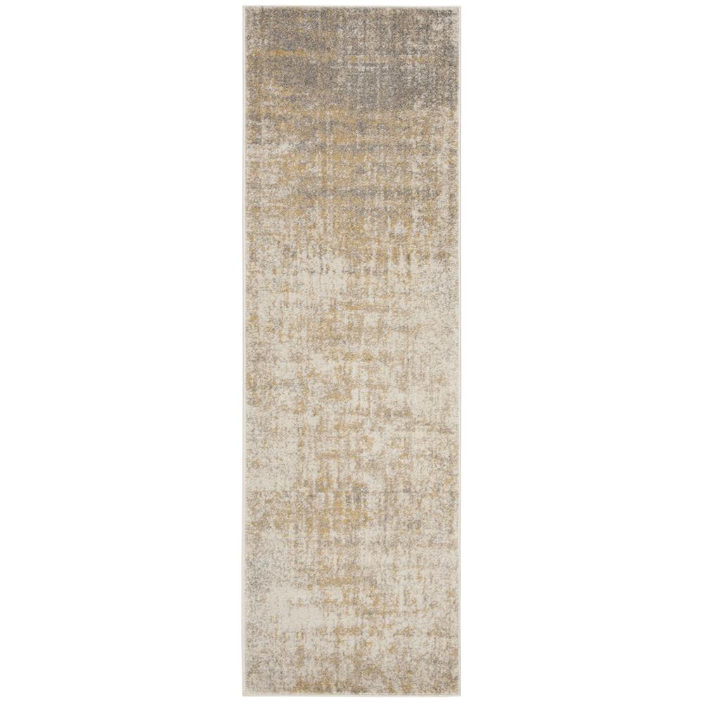 ADIRONDACK, CREME / GOLD, 2'-6" X 8', Area Rug. Picture 1