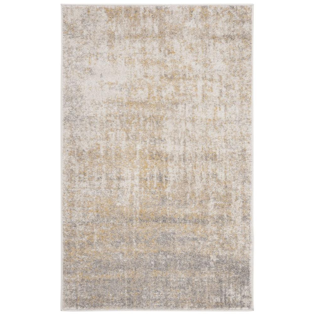 ADIRONDACK, CREME / GOLD, 3' X 5', Area Rug. Picture 1
