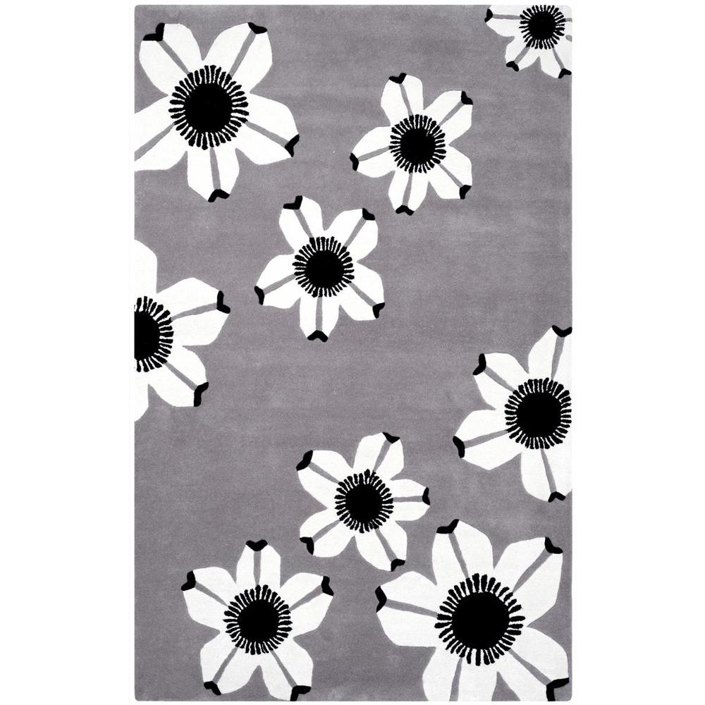 ALR-ALLURE, GREY, 4' X 6', Area Rug, ALR123C-4. Picture 1