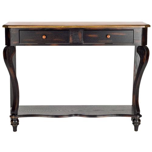 KATIE CONSOLE WITH 2 STORAGE DRAWER. Picture 1