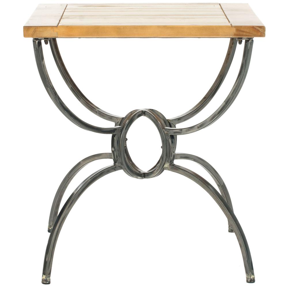 ALVIN WOOD TOP END TABLE. Picture 1