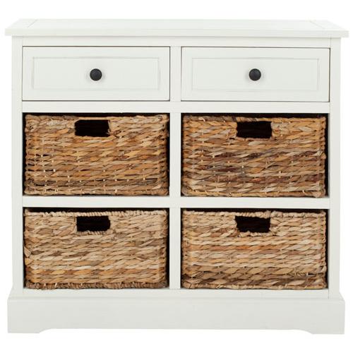 HERMAN STORAGE UNIT W/ WICKER BASKETS, AMH5702C. Picture 1