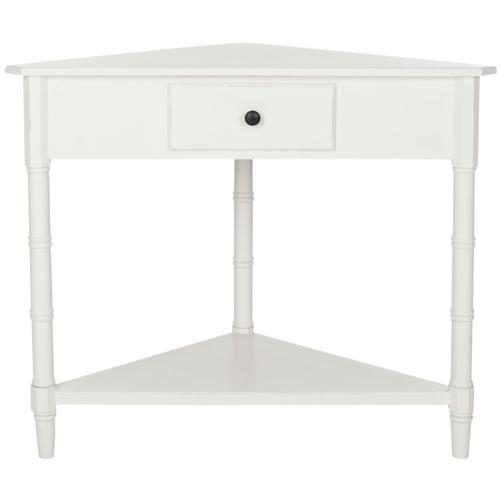 GOMEZ CORNER TABLE WITH STORAGE DRAWER, AMH5709C. Picture 1