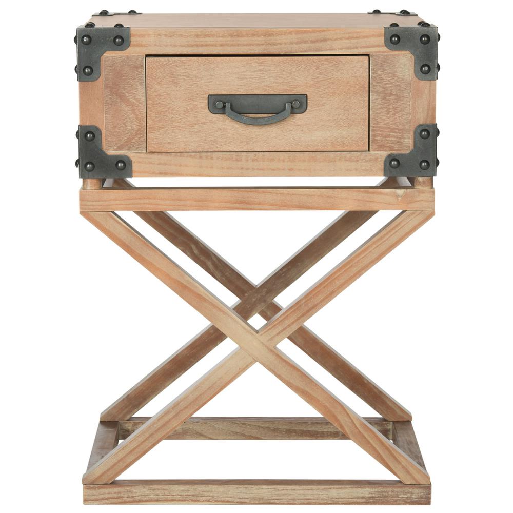 DUNSTAN ACCENT TABLE WITH STORAGE DRAWER, AMH5720B. Picture 1