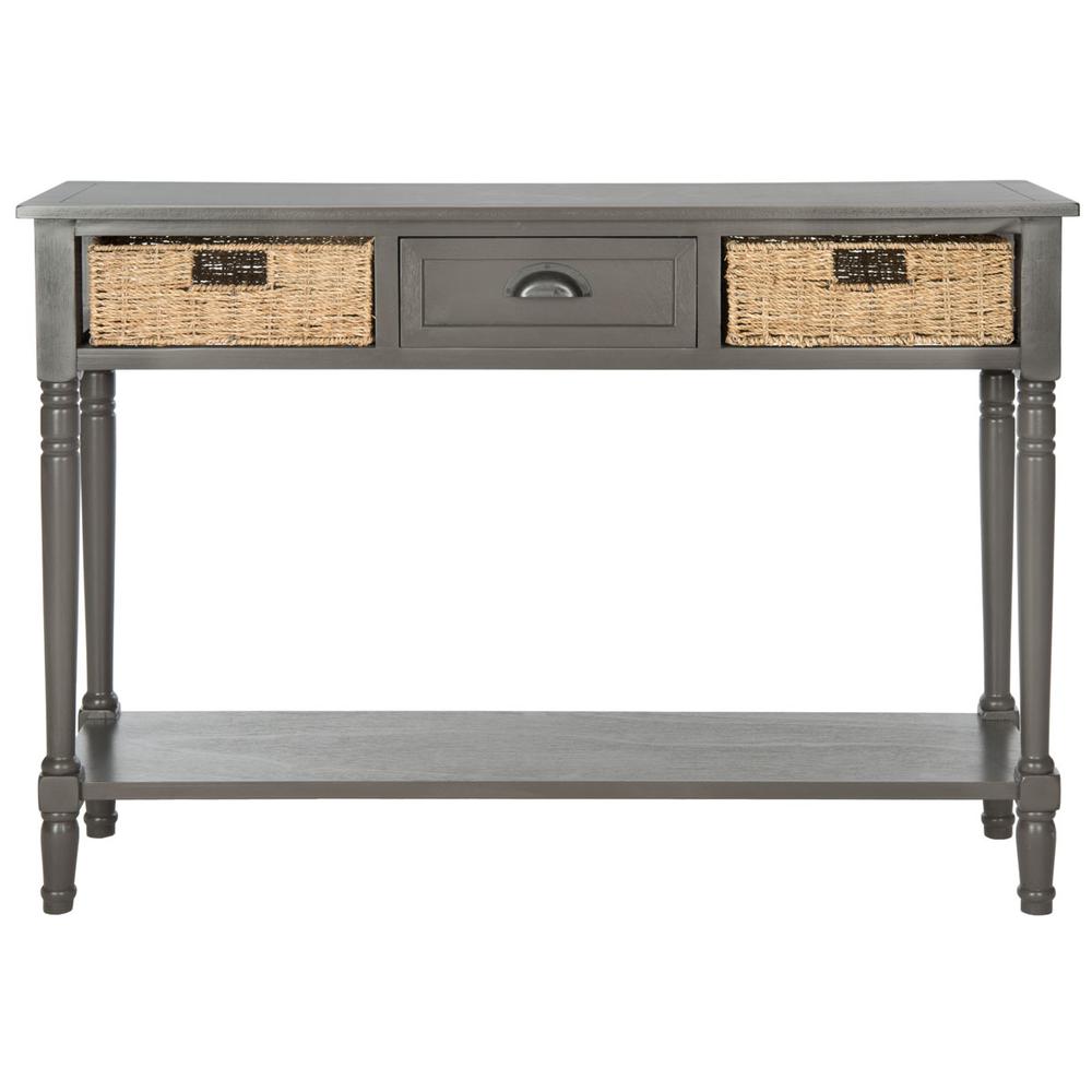 WINIFRED WICKER CONSOLE TABLE WITH STORAGE, AMH5730A. Picture 1