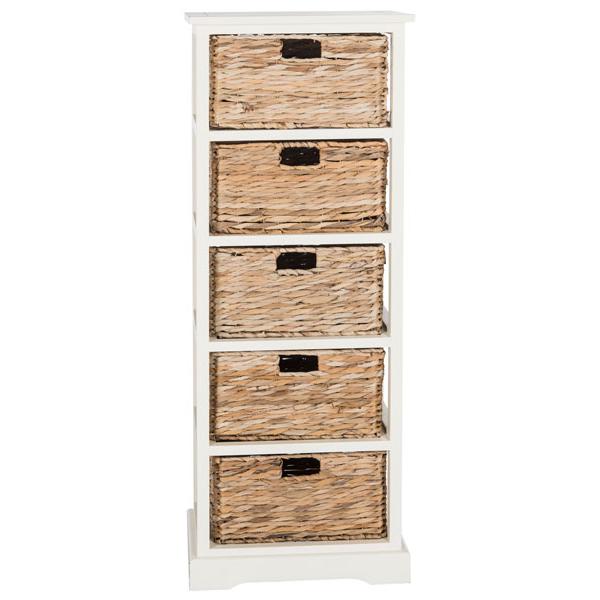 VEDETTE 5 WICKER BASKET STORAGE TOWER, AMH5739B. Picture 1