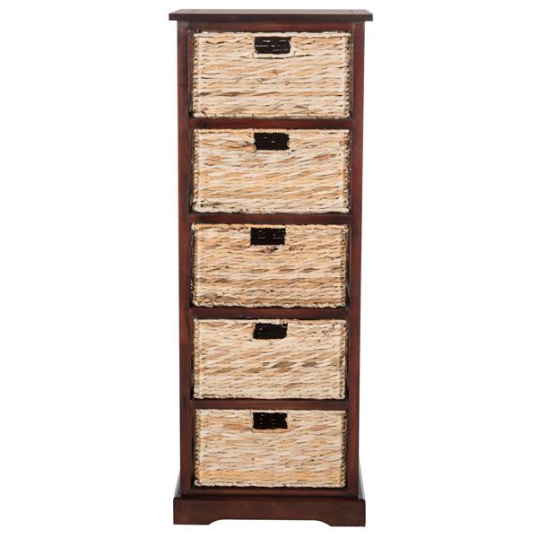 VEDETTE 5 WICKER BASKET STORAGE TOWER, AMH5739C. Picture 1