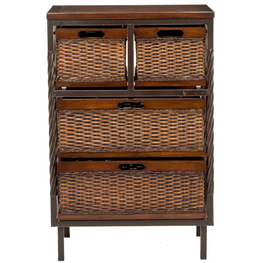 ANDREW 4 DRAWER STORAGE UNIT. Picture 1