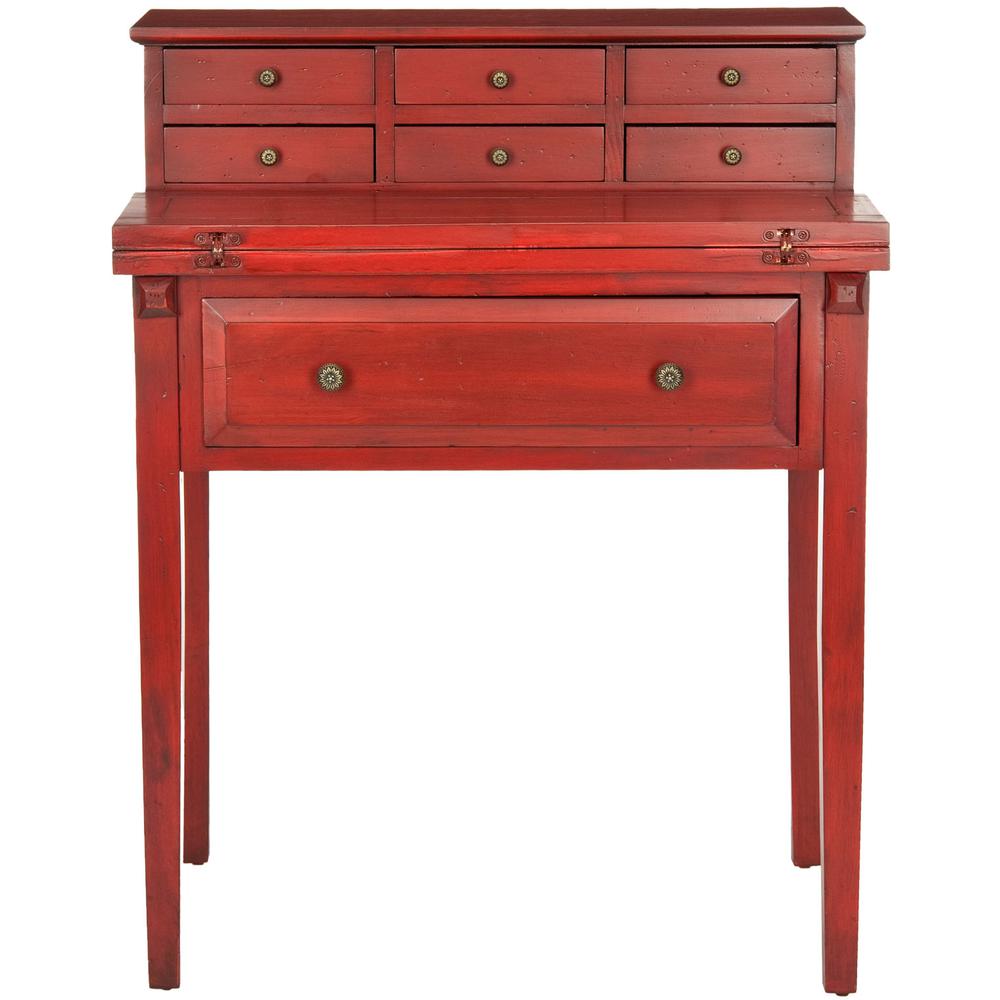 ABIGAIL 7 DRAWER FOLD DOWN DESK, AMH6520E. Picture 1