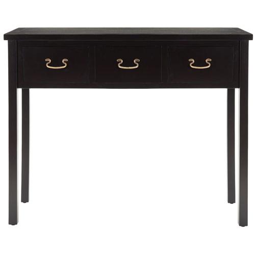 CINDY CONSOLE WITH STORAGE DRAWERS, AMH6568B. Picture 1