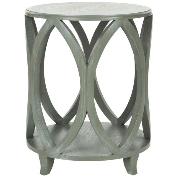 JANIKA ROUND ACCENT TABLE, AMH6607B. Picture 1