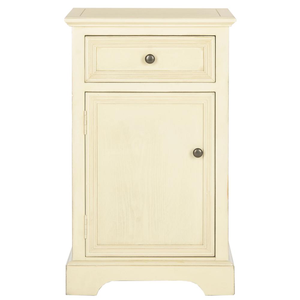 JAROME NIGHTSTAND WITH STORAGE DRAWER AND CABINET, AMH6627D. Picture 1