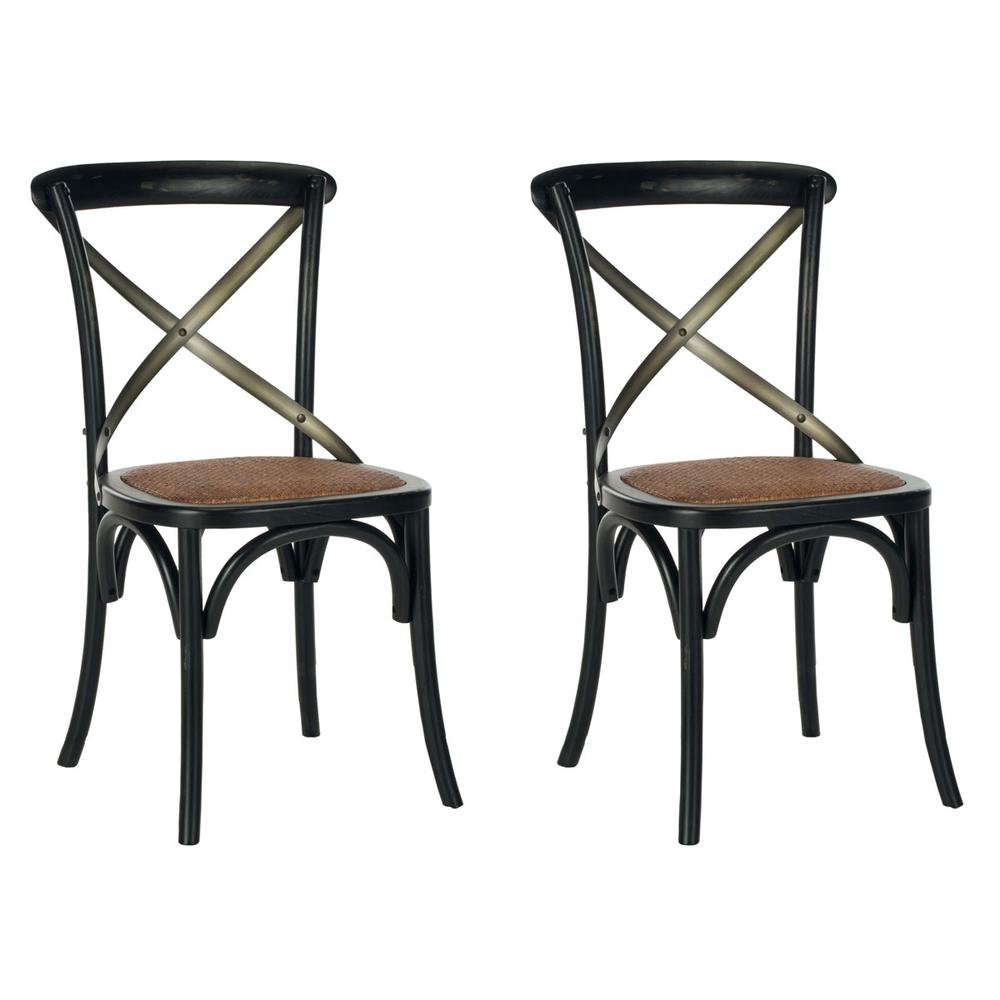 ELEANOR 18''H X BACK FARMHOUSE SIDE CHAIR, AMH9501B-SET2. Picture 1