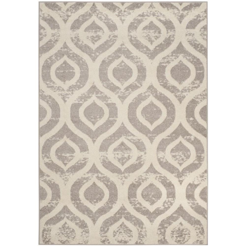 AMSTERDAM, IVORY / MAUVE, 5'-1" X 7'-6", Area Rug, AMS107A-5. Picture 1