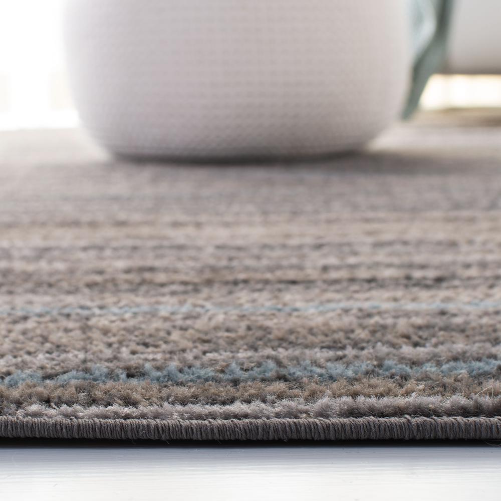 AMSTERDAM, SILVER / BEIGE, 5'-1" X 7'-6", Area Rug. Picture 3