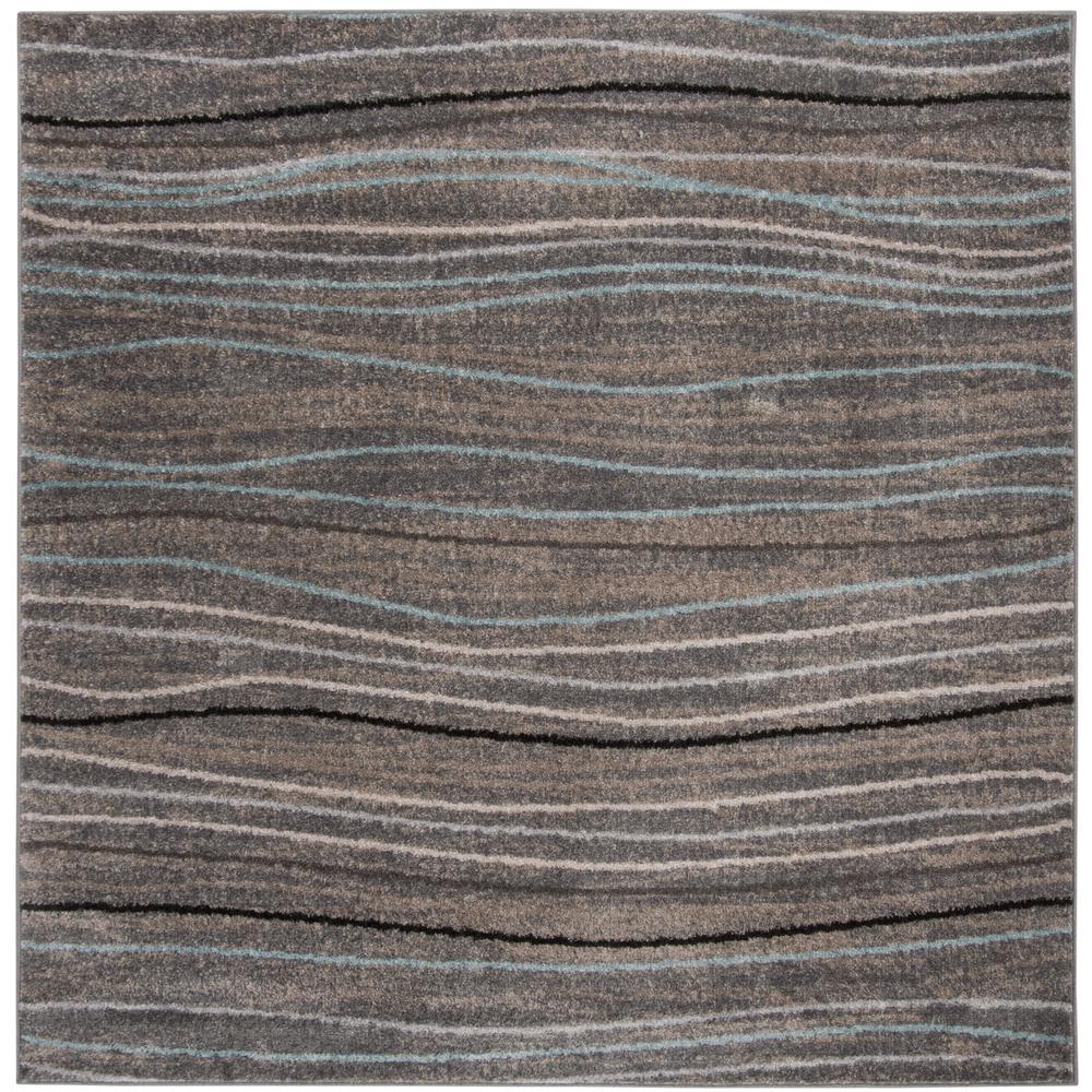 AMSTERDAM, SILVER / BEIGE, 6'-7" X 9'-2", Area Rug. Picture 1