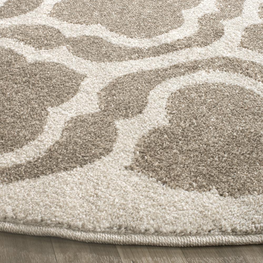 AMHERST, WHEAT / BEIGE, 7' X 7' Round, Area Rug, AMT402S-7R. Picture 2