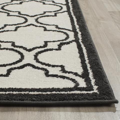 AMHERST, IVORY / ANTHRACITE, 4' X 6', Area Rug. Picture 2