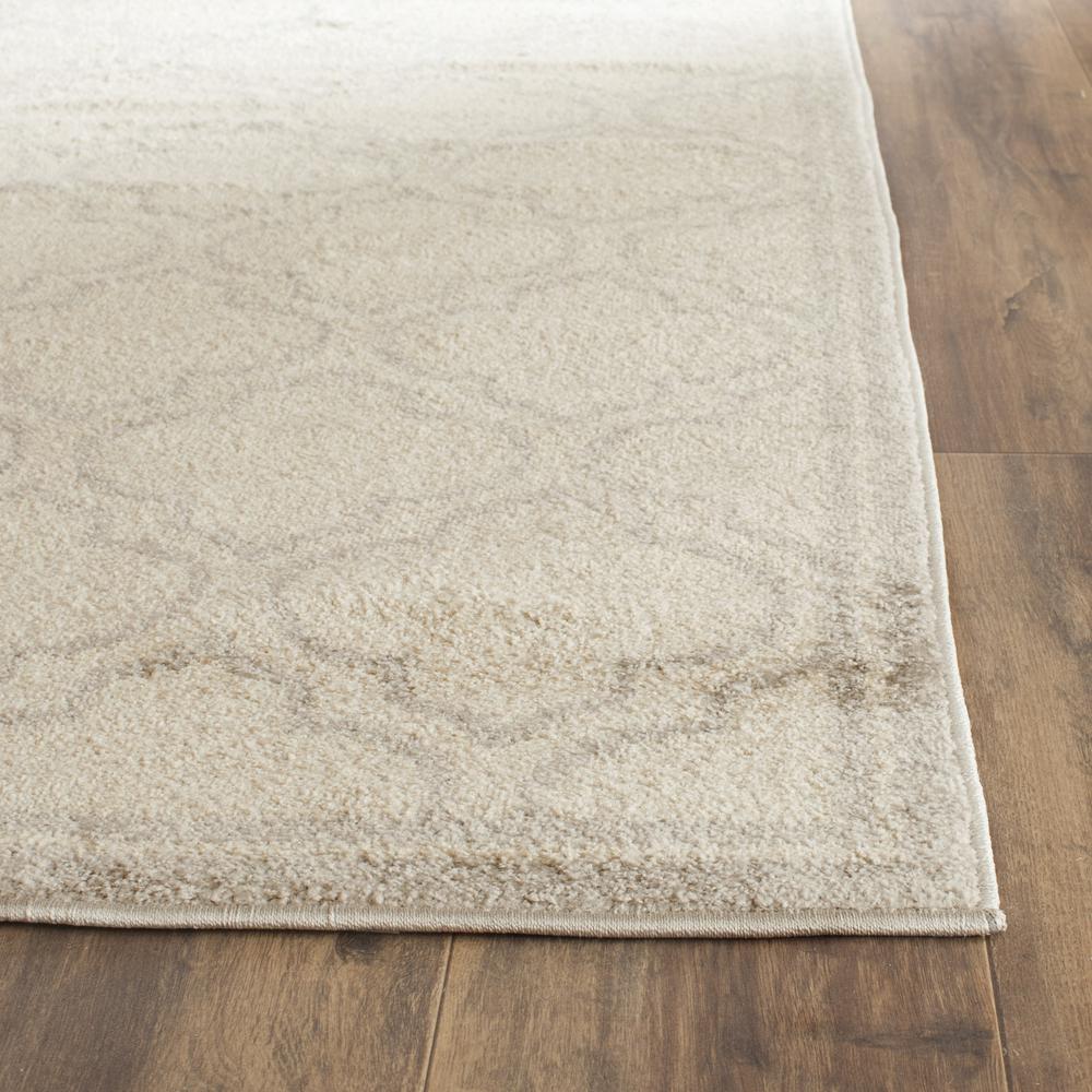 AMHERST, IVORY / LIGHT GREY, 5'-3" X 8', Area Rug, AMT412E-5. Picture 2