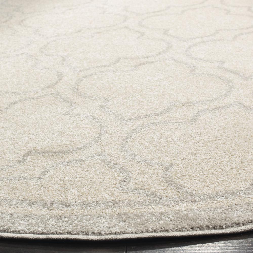 AMHERST, IVORY / LIGHT GREY, 7' X 7' Round, Area Rug, AMT412E-7R. Picture 2