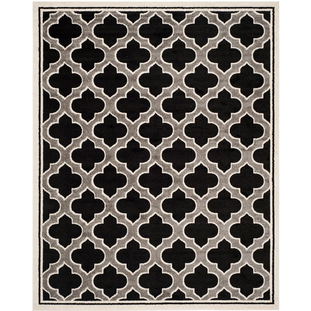 AMHERST, ANTHRACITE / IVORY, 8' X 10', Area Rug, AMT412G-8. Picture 1