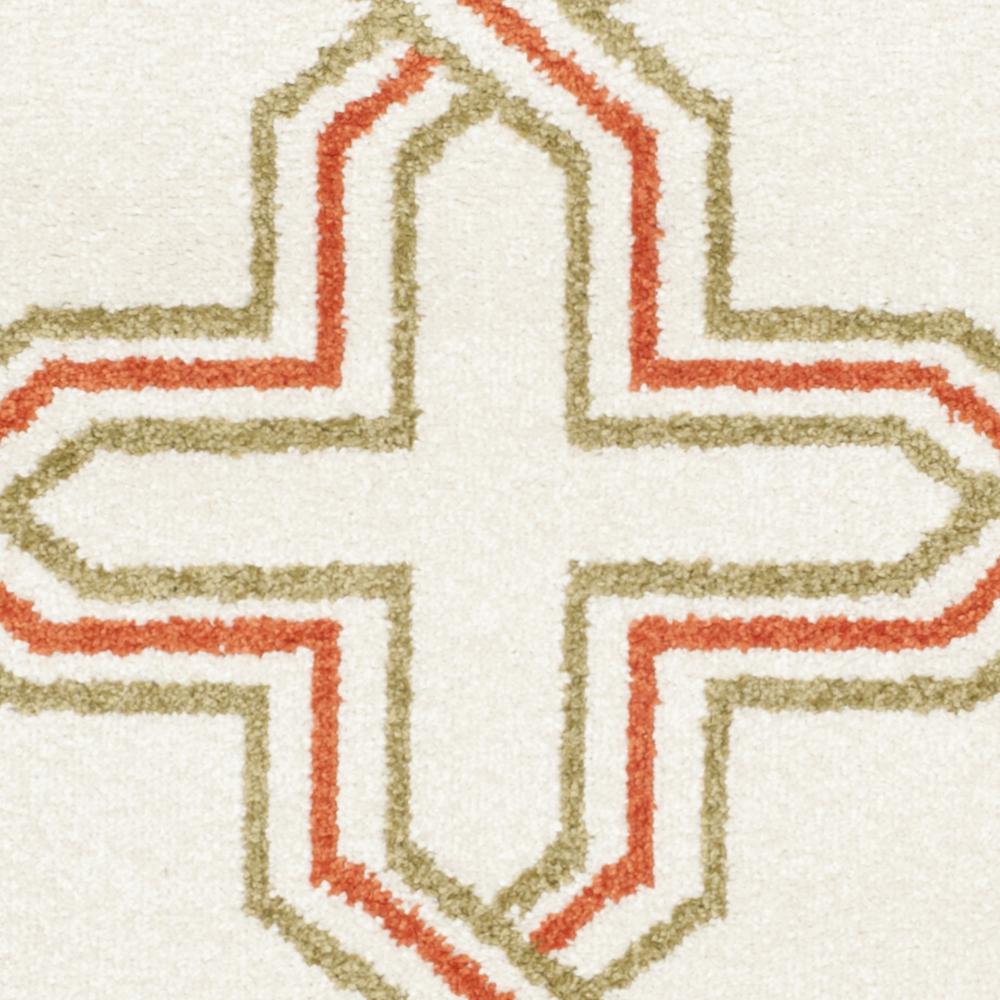 AMHERST, IVORY / LIGHT GREEN, 3' X 5', Area Rug, AMT413A-3. Picture 3