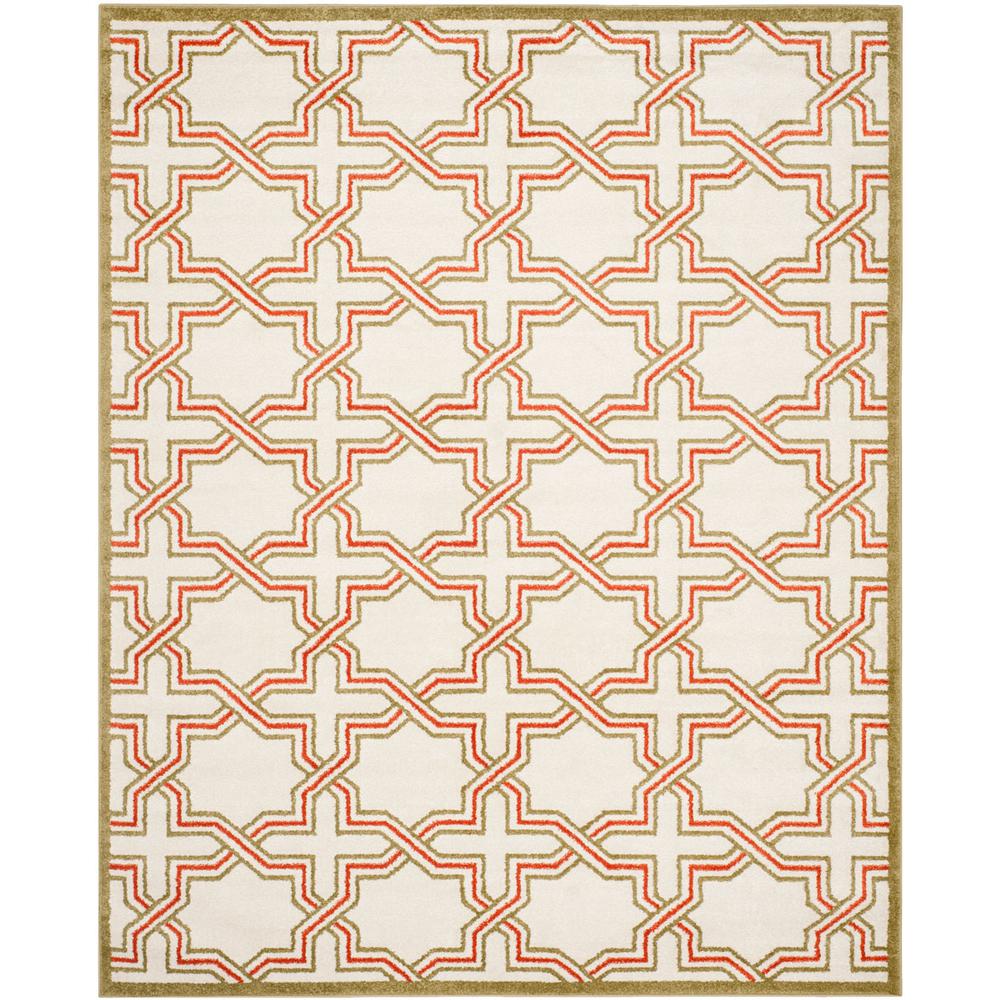 AMHERST, IVORY / LIGHT GREEN, 8' X 10', Area Rug, AMT413A-8. Picture 1