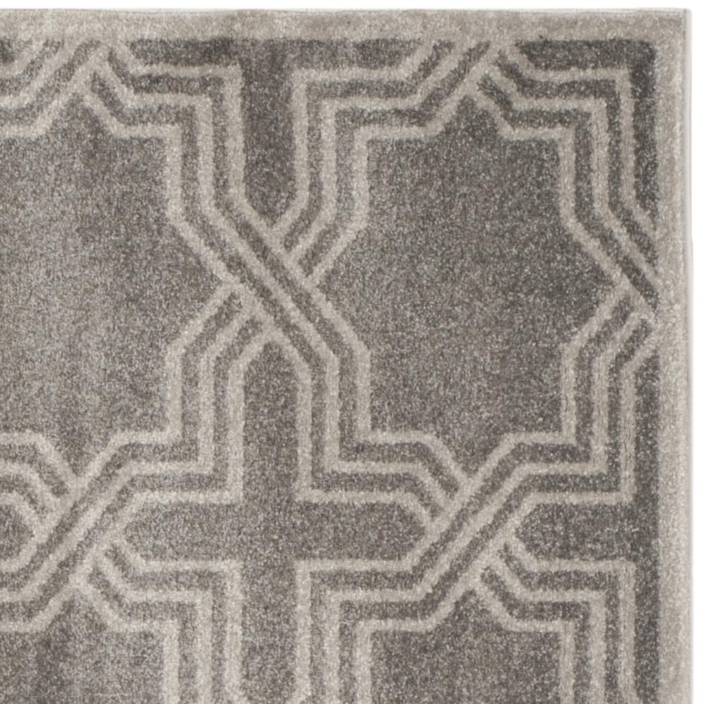 AMHERST, GREY / LIGHT GREY, 7' X 7' Square, Area Rug, AMT413C-7SQ. Picture 3