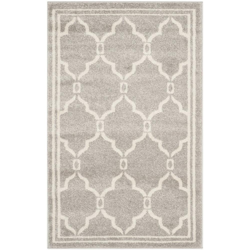 AMHERST, LIGHT GREY / IVORY, 2'-6" X 4', Area Rug, AMT414B-24. Picture 1