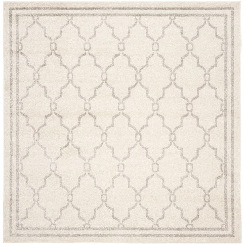 AMHERST, IVORY / LIGHT GREY, 5' X 5' Square, Area Rug, AMT414E-5SQ. Picture 1