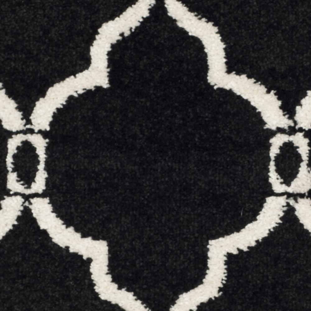 AMHERST, ANTHRACITE / IVORY, 2'-6" X 4', Area Rug, AMT414G-24. Picture 3