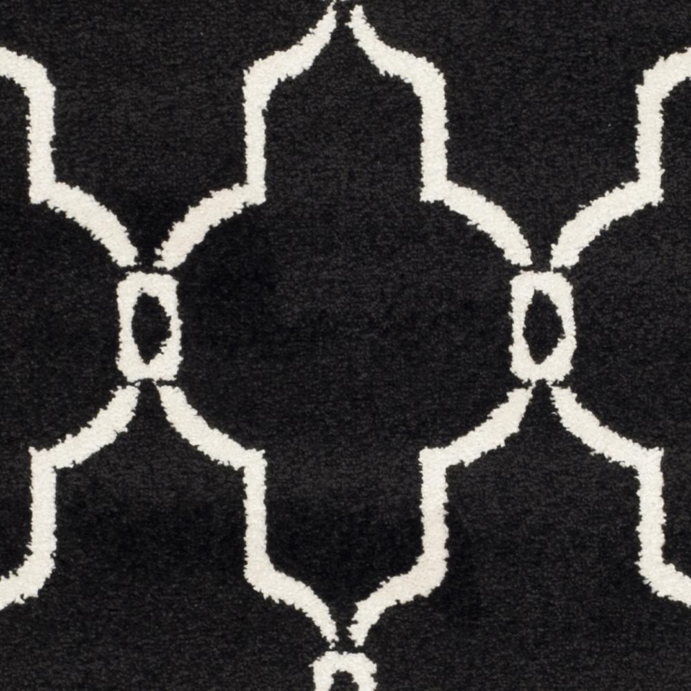 AMHERST, ANTHRACITE / IVORY, 5' X 8', Area Rug, AMT414G-5. Picture 3