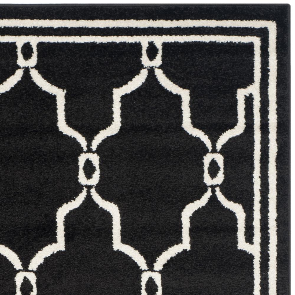 AMHERST, ANTHRACITE / IVORY, 5' X 8', Area Rug, AMT414G-5. Picture 4