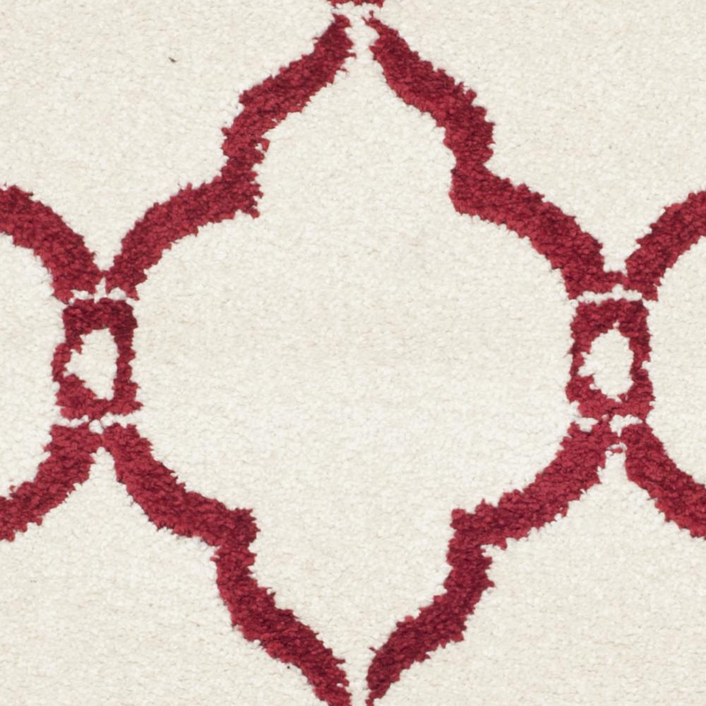 AMHERST, IVORY / RED, 2'-6" X 4', Area Rug. Picture 2