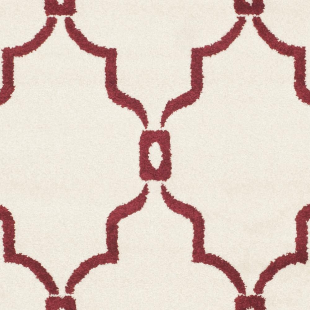 AMHERST, IVORY / RED, 8' X 10', Area Rug. Picture 4