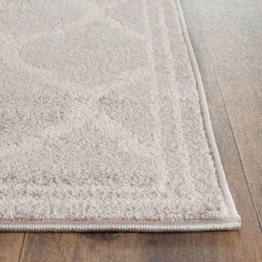 AMHERST, LIGHT GREY / IVORY, 2'-3" X 9', Area Rug, AMT415B-29. Picture 1