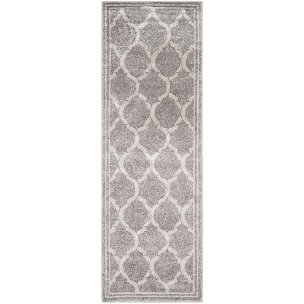 AMHERST, GREY / LIGHT GREY, 2'-3" X 7', Area Rug, AMT415C-27. Picture 1