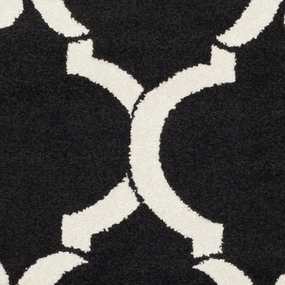 AMHERST, ANTHRACITE / IVORY, 7' X 7' Round, Area Rug, AMT415G-7R. Picture 2