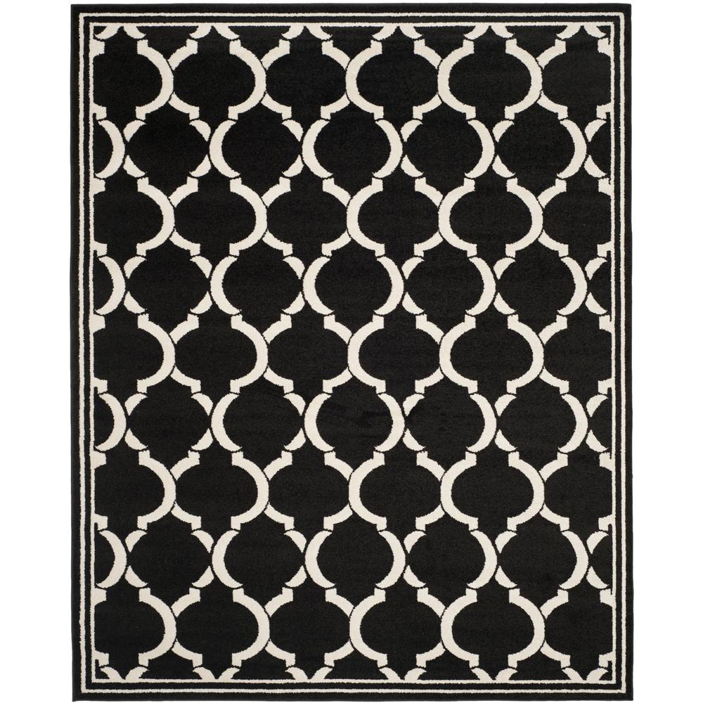 AMHERST, ANTHRACITE / IVORY, 8' X 10', Area Rug, AMT415G-8. Picture 1