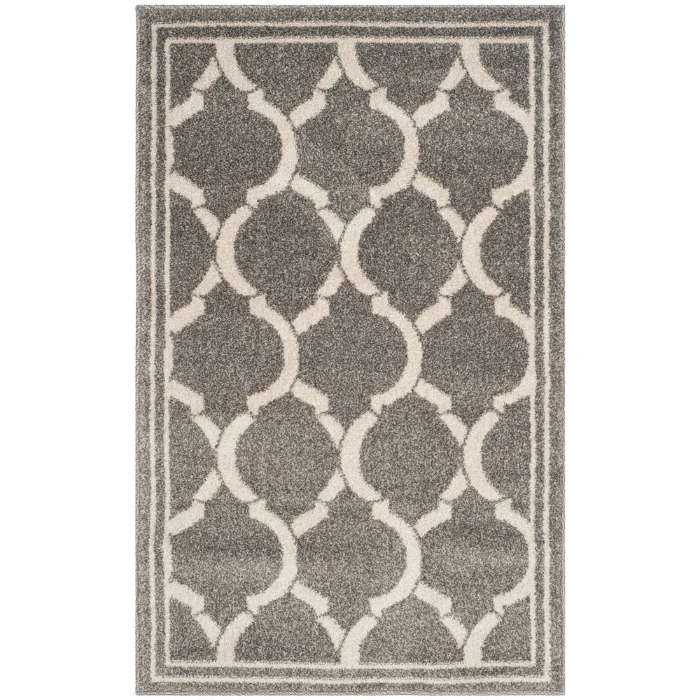 AMHERST, DARK GREY / BEIGE, 2'-6" X 4', Area Rug, AMT415R-24. Picture 1