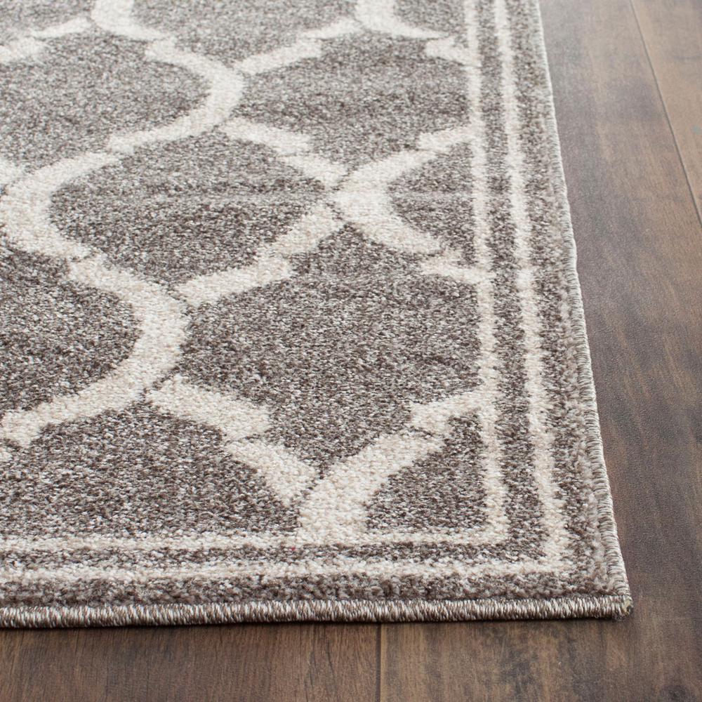 AMHERST, DARK GREY / BEIGE, 2'-3" X 9', Area Rug, AMT415R-29. Picture 1
