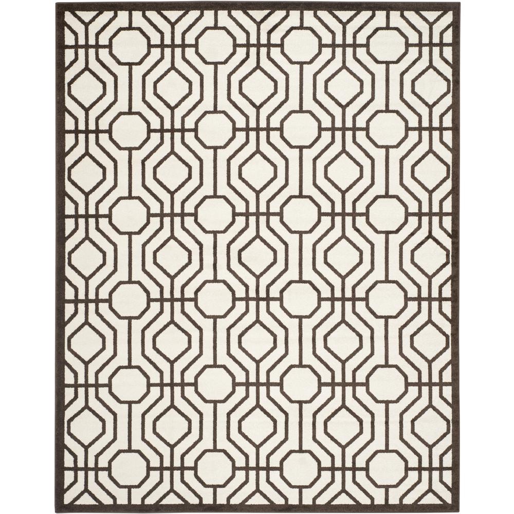 AMHERST, IVORY / BROWN, 8' X 10', Area Rug. Picture 2