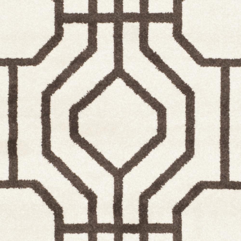 AMHERST, IVORY / BROWN, 8' X 10', Area Rug. Picture 3