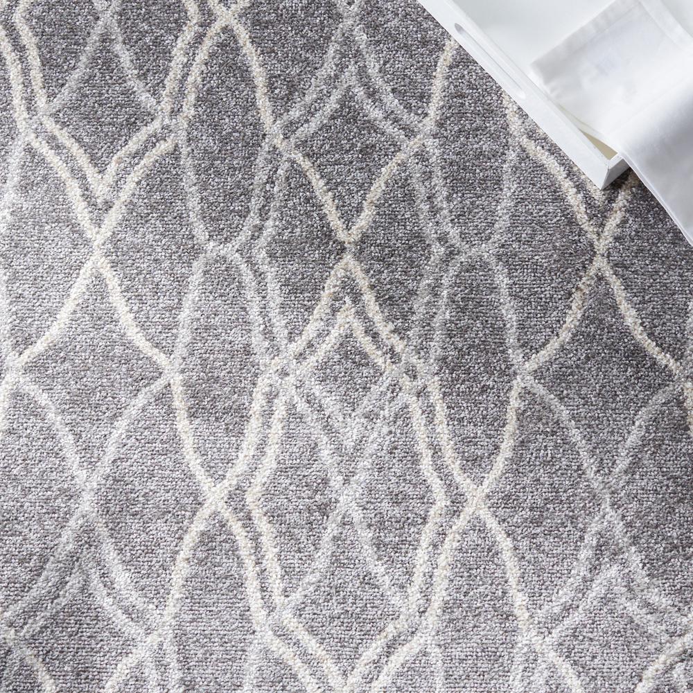 AMHERST, GREY / LIGHT GREY, 5' X 8', Area Rug, AMT417C-5. Picture 7