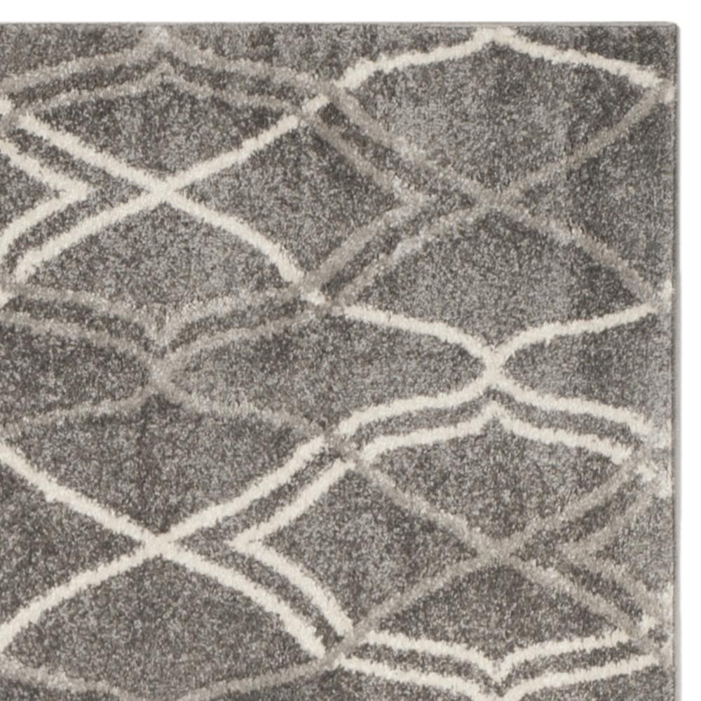 AMHERST, GREY / LIGHT GREY, 7' X 7' Square, Area Rug, AMT417C-7SQ. Picture 3