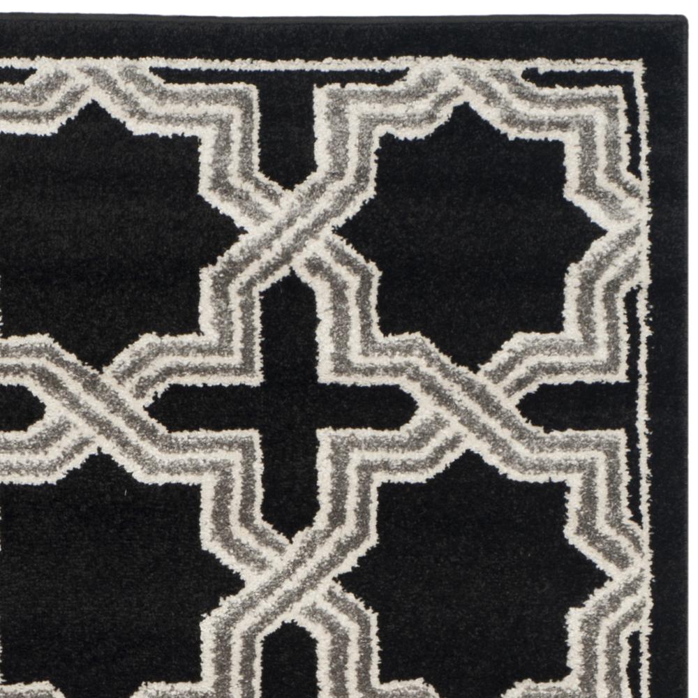 AMHERST, ANTHRACITE / GREY, 5' X 8', Area Rug. Picture 5