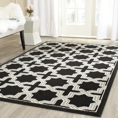 AMHERST, ANTHRACITE / GREY, 4' X 6', Area Rug. Picture 3