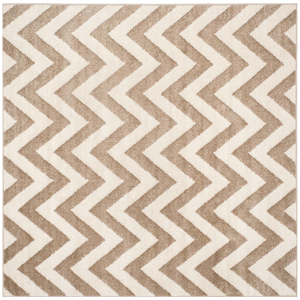 AMHERST, WHEAT / BEIGE, 7' X 7' Square, Area Rug, AMT419S-7SQ. Picture 1