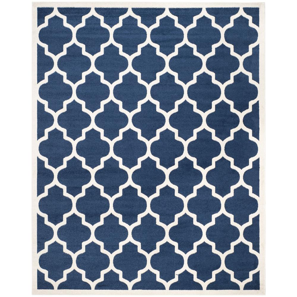AMHERST, NAVY / BEIGE, 11' X 15', Area Rug, AMT420P-1115. Picture 1