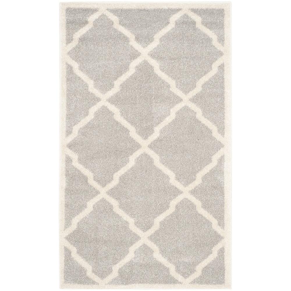 AMHERST, LIGHT GREY / BEIGE, 3' X 5', Area Rug, AMT421B-3. Picture 1